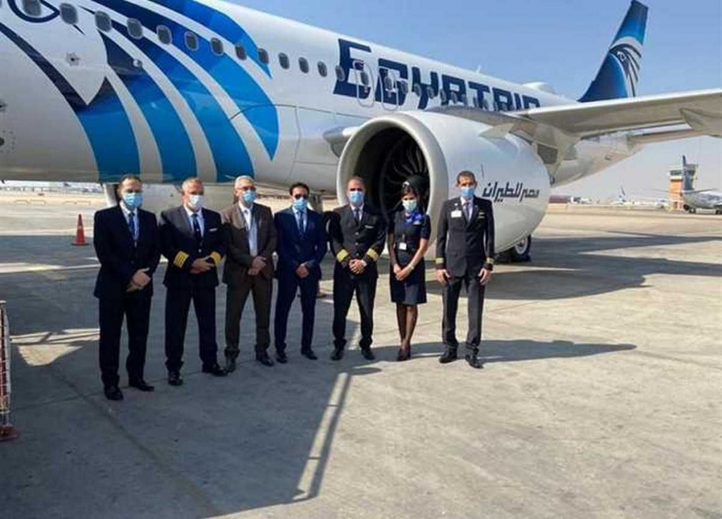 Екіпаж літака компанії EgyptAir