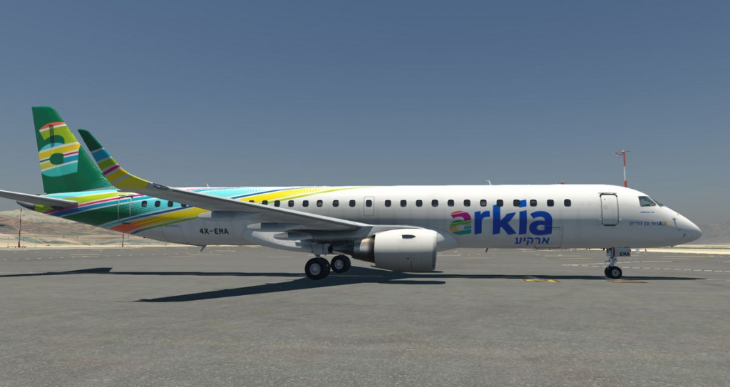 Самолет компании Arkia Israel Airlines