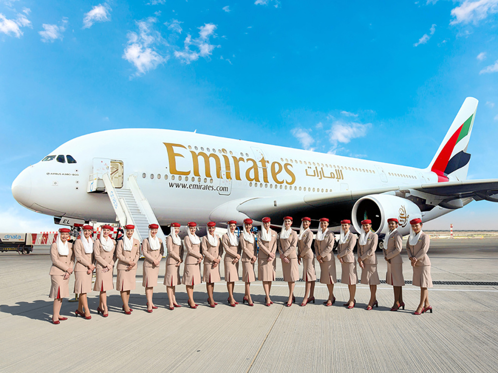 Стюардеси компанії Emirates