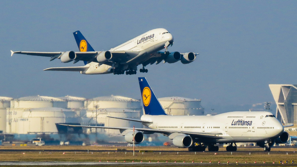 Літаки компанії Lufthansa