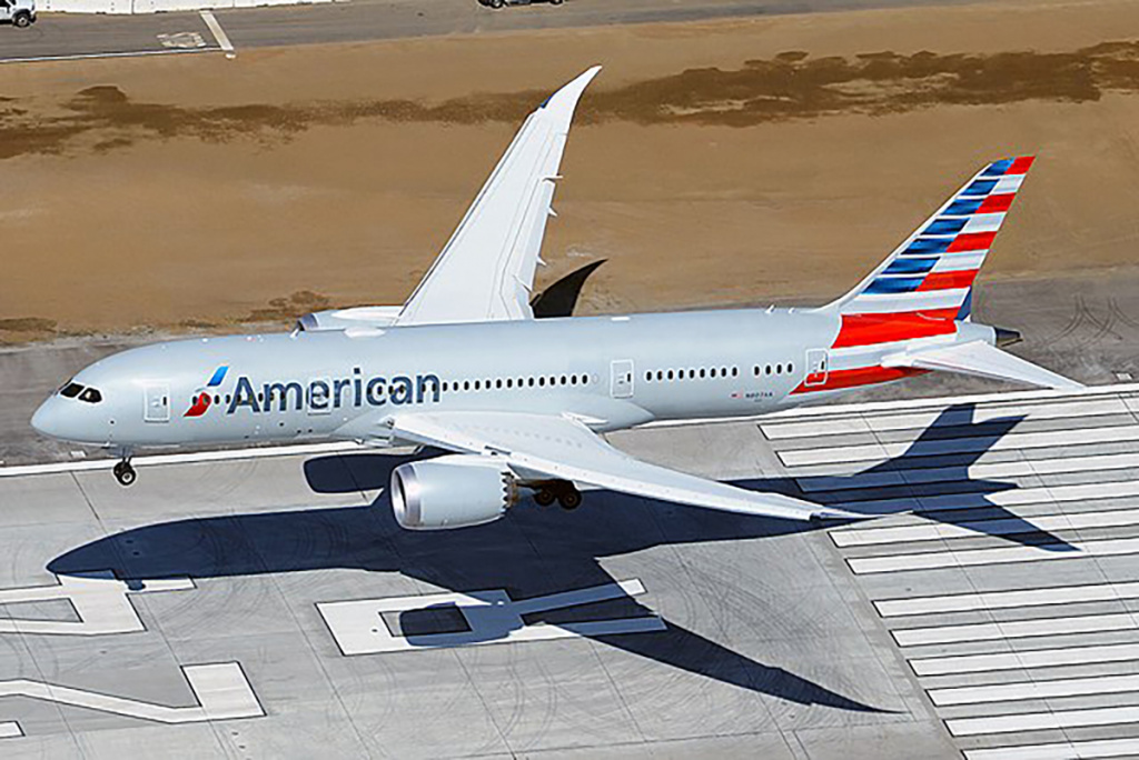 Літак компанії American Airlines