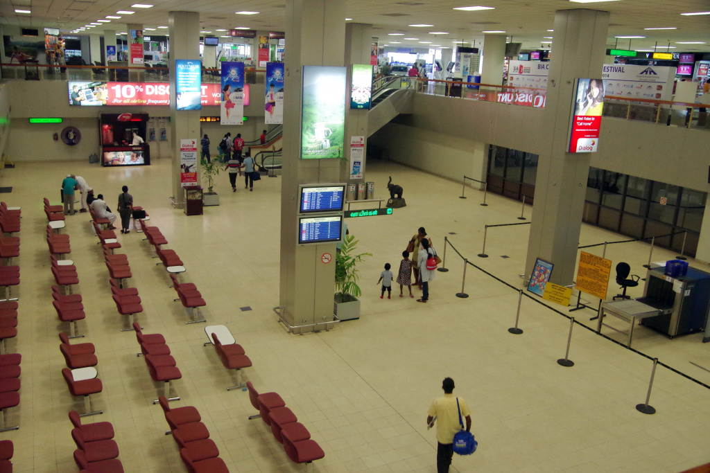Зона посадки аеропорту Коломбо