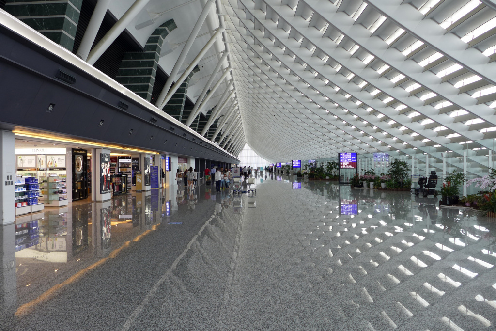 Зал прибуття аеропорту Тайваню