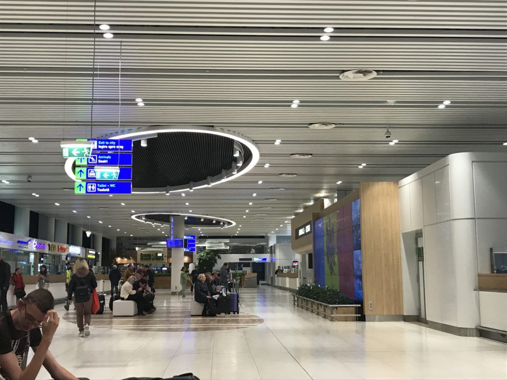 Зал очікування аеропорту Кишинева