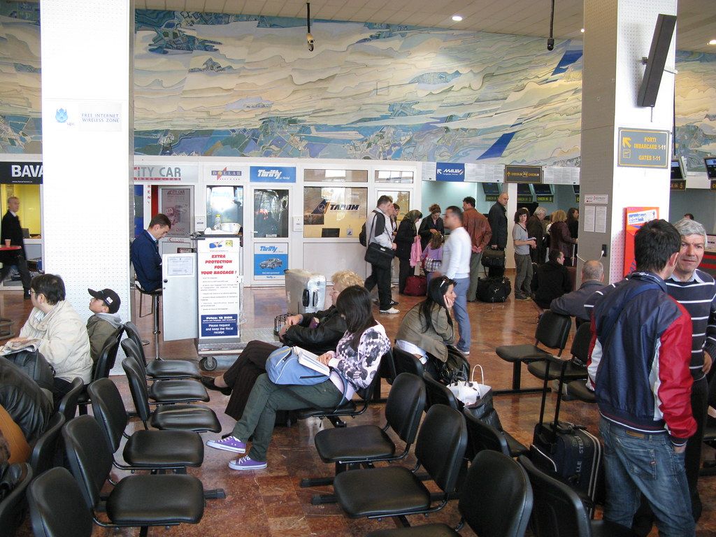 Зал очікування аеропорту Тімішоари
