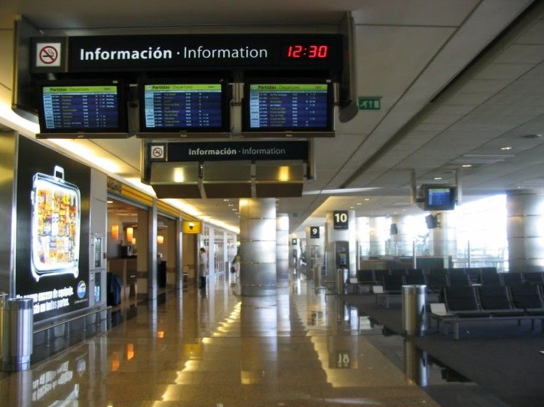 Зона посадки в аеропорту Буенос-Айреса