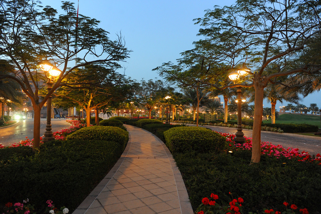Публічний парк в Абу-Дабі