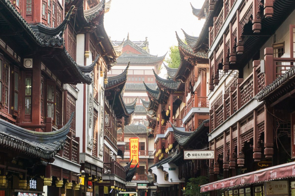 Старе місто у Шанхаї