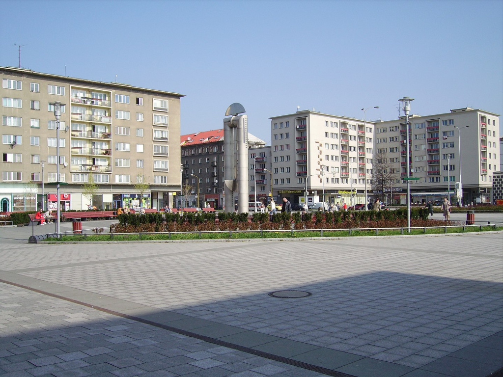 Центральная площаадь Гавиржова