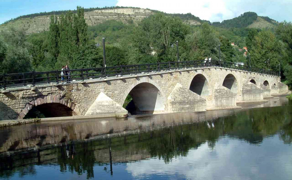 Средневековый мост через реку Заале, Йена