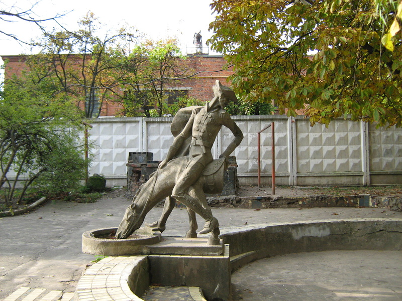 Пам'ятник Мюнхгаузену, Хмельницький