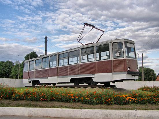 Пам'ятник конотопському трамваю