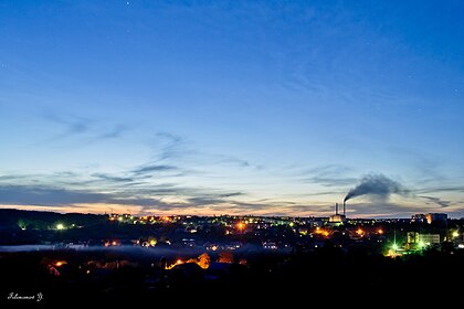 Вечірня панорама Ладижина