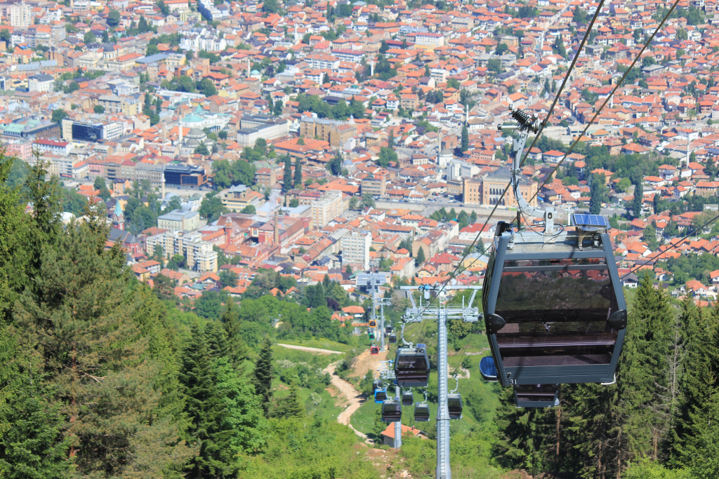 Канатна дорога в Сараєво