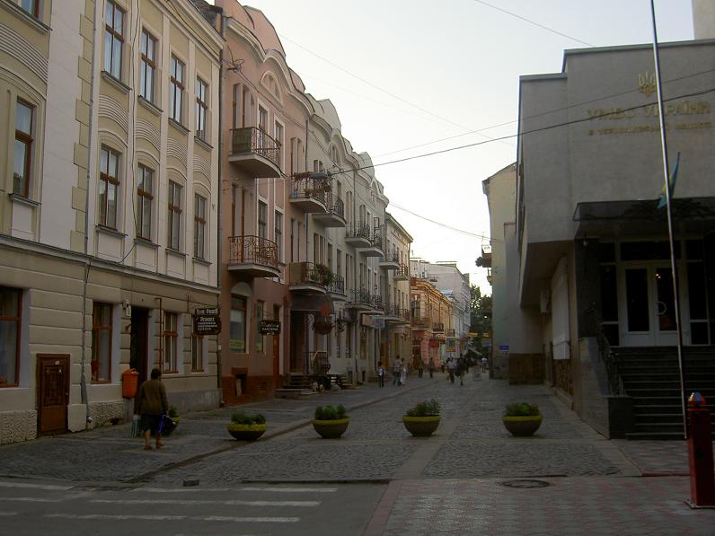 Улица Валовая – исторический центр Тернополя