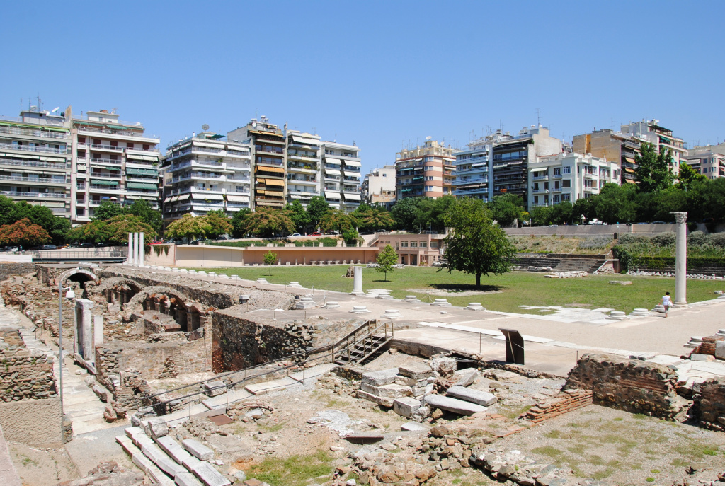 Давня агора, Салоніки