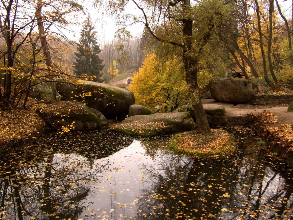Парк "Софіївка" восени