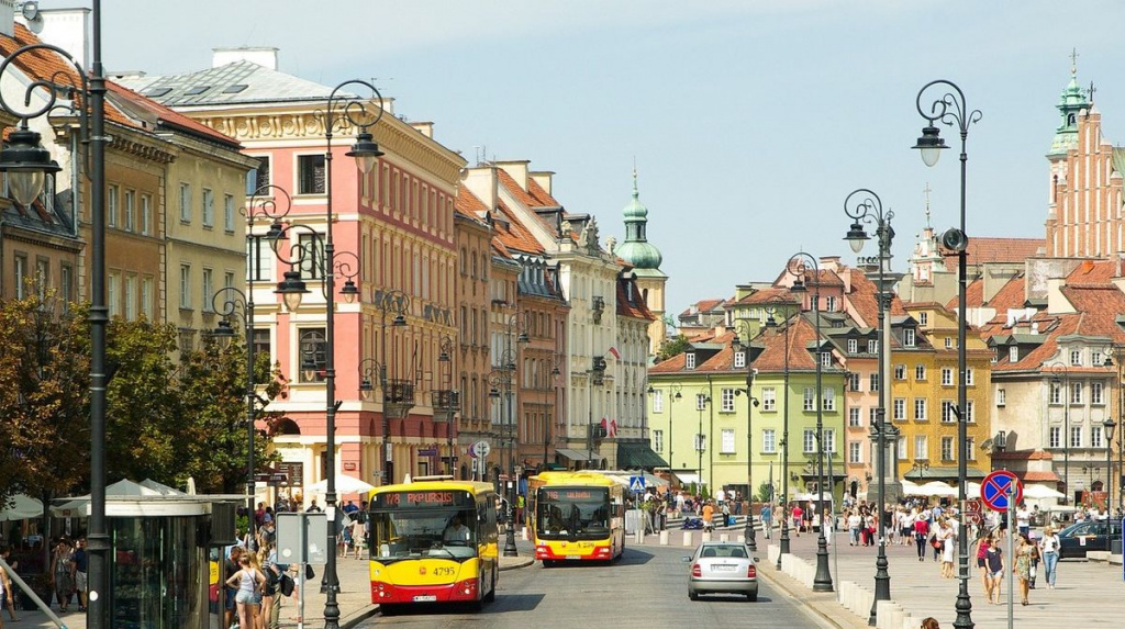 Историческая часть  Варшавы