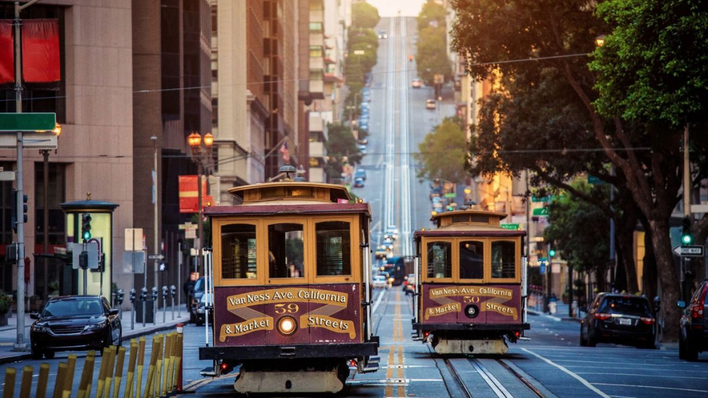 Знаменитые трамваи Сан-Франциско