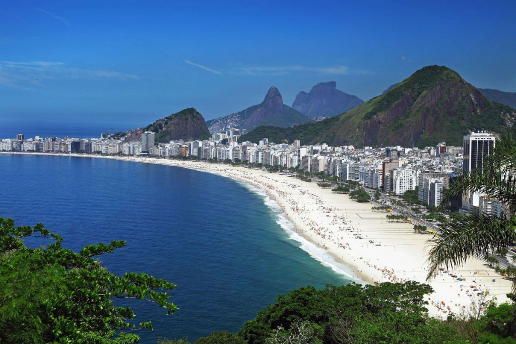 Пляж Капакабана в Ріо-де-Жанейро