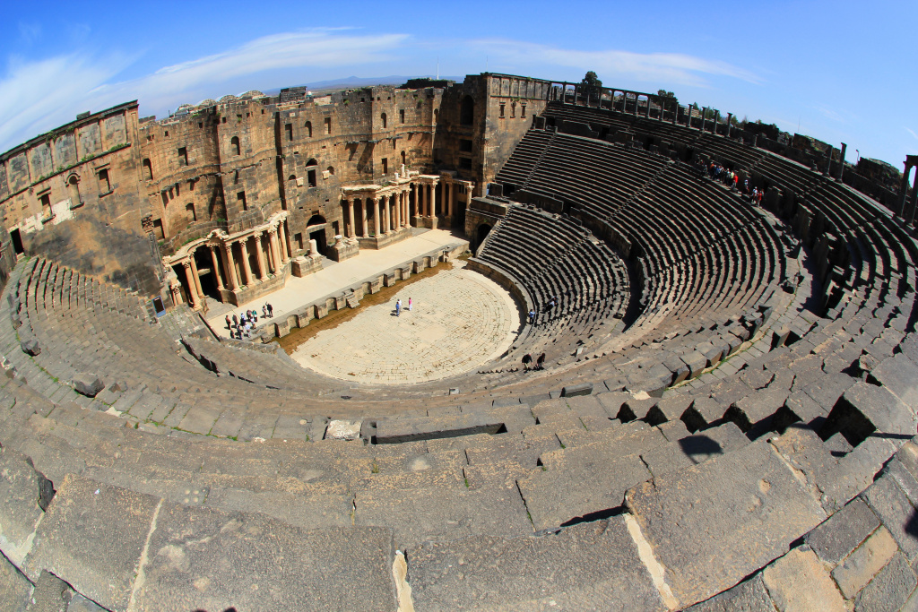 Римський театр у Босрі, Сирія