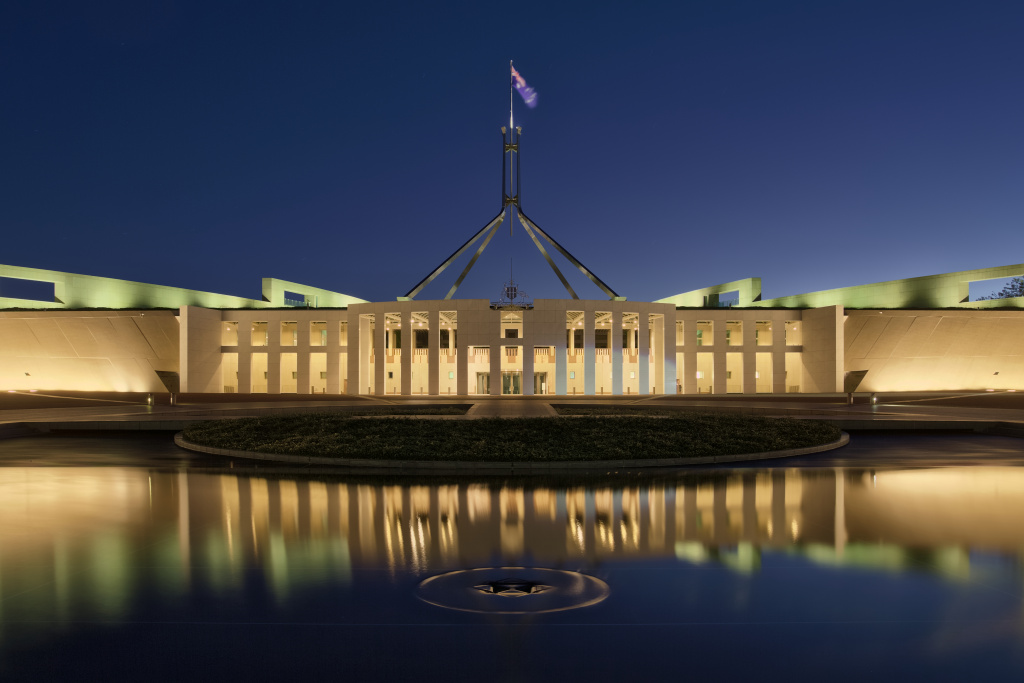 Здание парламента Австралии