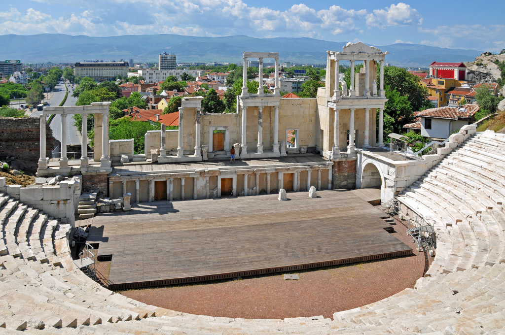 Амфітеатр у Пловдиві, Болгарія