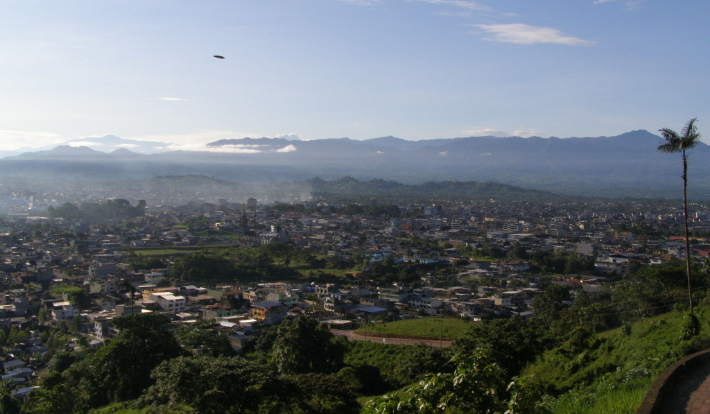 Місто Санто Домінго вид зверху