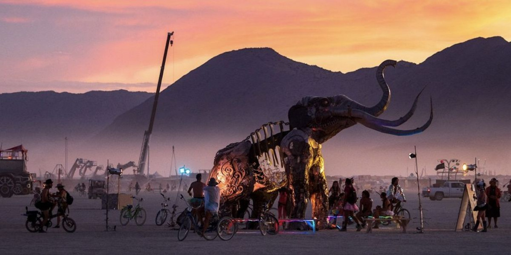 Фестиваль Burning Man фото