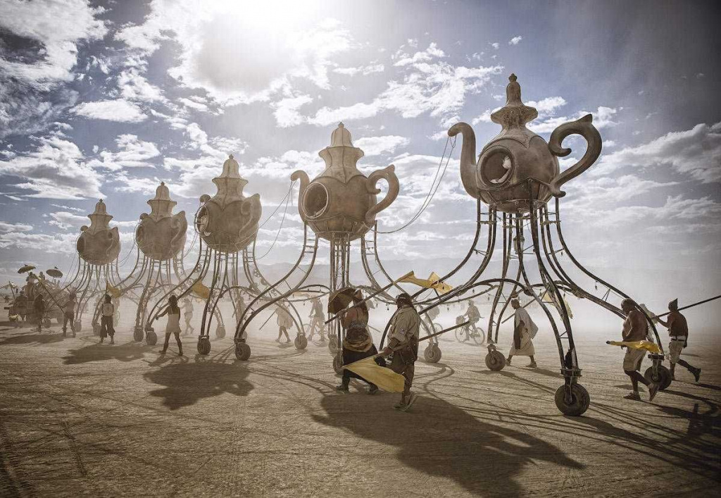 Фестиваль Burning Man фото