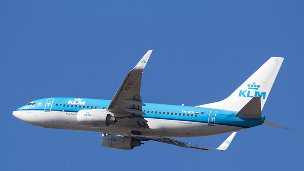 Літак компанії KLM